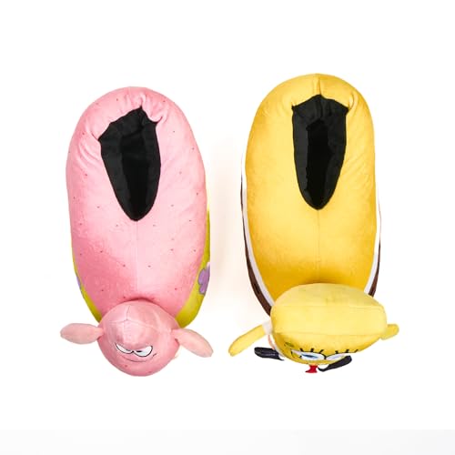 Image of Odd Sox - 3D Cartoon Slippers for Men & Women - Soft Plush Slip-On House Shoes, Cozy Gift Idea for Animation Fans