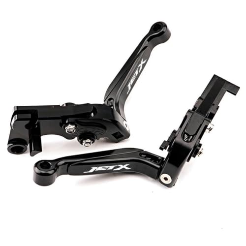 Palancas de freno SYM JET X 125 150 2023-2024 manetas rojas plegables 3