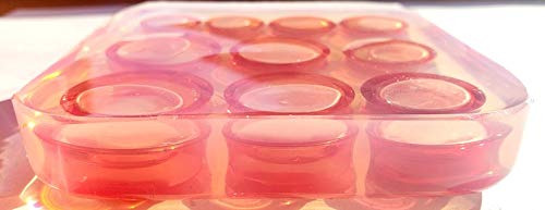 AlenkaD. Resin Mold 5 Pair Double Flare Ear Gauge, 12mm to 20mm, Body Piercing Jewelry