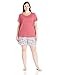 Jockey Women's Plus Size Knit Boxer Pajama Set