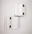 Cerniera Master Top Rapid a montaggio rapido destra o sinistra colore Bianco ral 9010 art. 9211.3-Cardine per infissi in alluminio finestre-porte portoni a profilo camera europea.