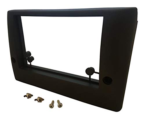 CISCAR EXPORT 73-07.06-2G- Adaptateur Façade Autoradio Fiat Stilo Double Din. Pour Fiat Stilo 01> en Anthracite.