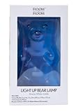 Generic Room 2 Room Blue Light-Up Gummy Bear Lamp Light 4in X 7in, BlueBear24