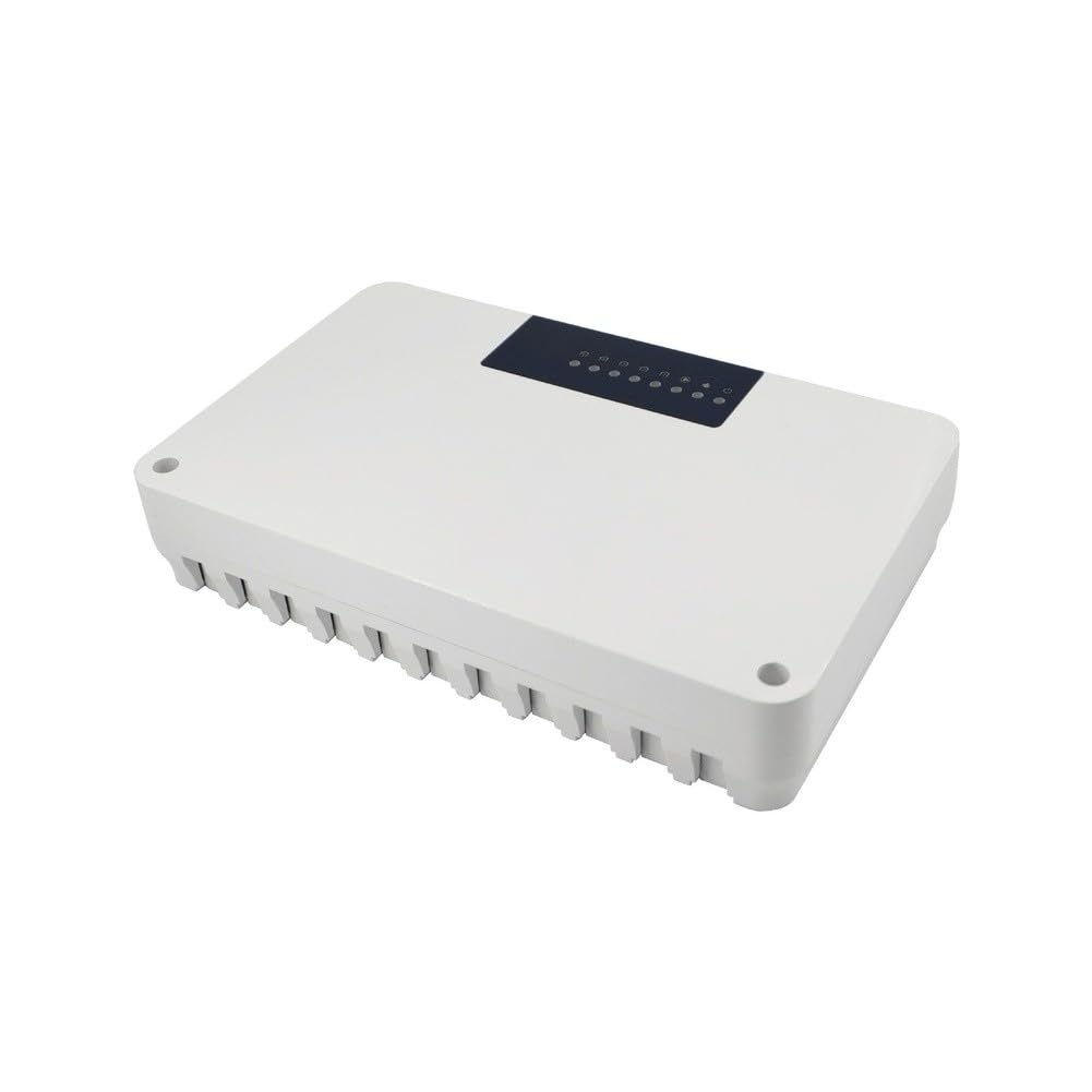 Indicadores de estado LED de 5 vías de 8 vías en tiempo real con calefacción por suelo radiante, caja de 5 vías (C)