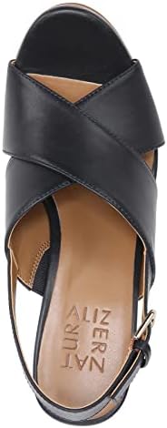 Naturalizer Womens Nylah Slingback Dress Sandal Navy Blue 9.5 W | Image 5