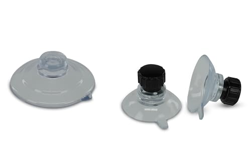 GEWA Suction Cups – Replacement Part for Tenor Guitar Support – Suction Cups Set of 3 – Clear