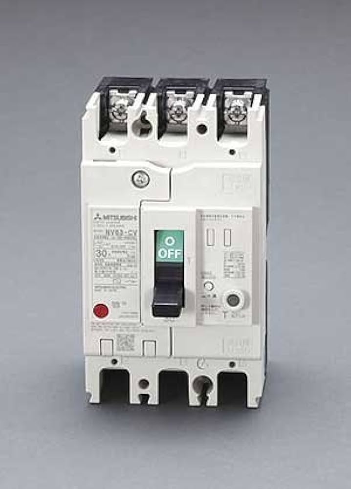 一般用漏電遮断器 経済形(漏電ブレーカ) 3P 30A 30mA AC100-440V EXK60-C Amazon | AC100-440V/ 30A/3極 漏電遮断器(フレーム60) EA940MN