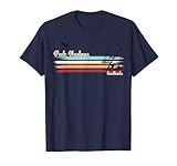 Poole Harbour Sandbanks Windsurfing Retro stripe