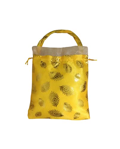 Image of VIG Enterprises Silky And Shiny Potli Batwa Bags /Thamboolam Bags For Wedding Party Return Gifts Party Gifts For Guest-