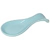 Now Designs Curved Stoneware Spoon Rest Eggshell Blue, 3.5x7.75 in 31T4TiKhimL. SS100