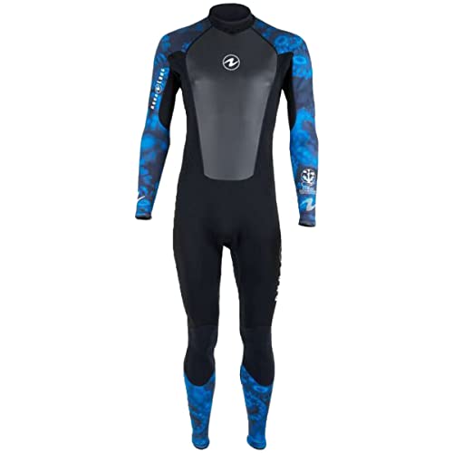 Aqua Lung Hydroflex Men's - 1mm - Camo Blue - Small