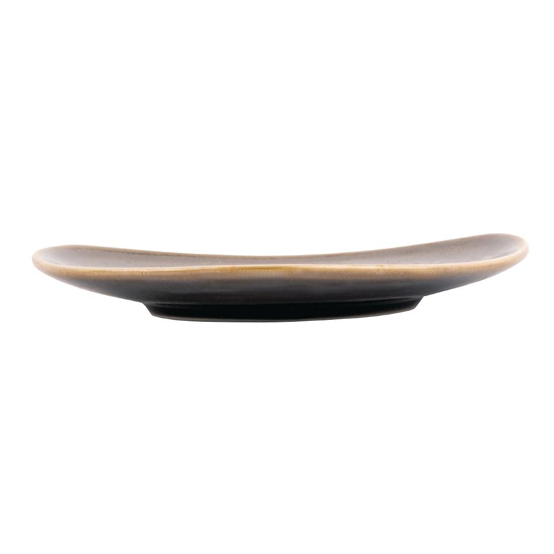 Olympia Kiln Smoke Tri Plate - 165mm 6 1/2" (Box 6)