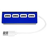 port usb bleu sur pc 👍 CARACTERISTIQUES : Puissance du hub USB : Sortie DC 5V/1A, Entrée DC 5V/1A. Produit aux normes CE. Dimensions environ : 9cm x 3cm x 2 cm. Coloris au choix: Noir, Gris, Rouge, Bleu.