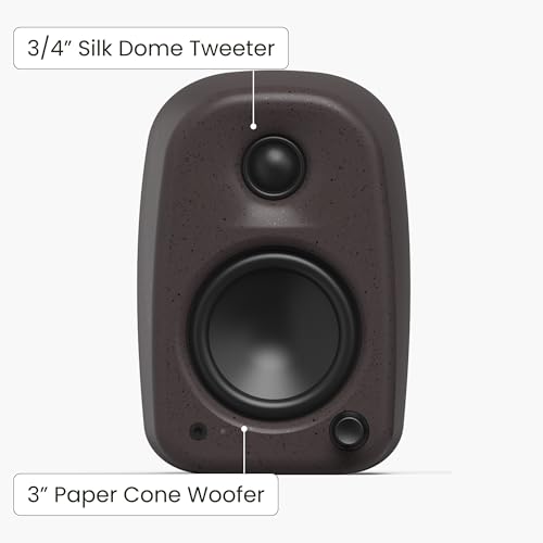 Altavoces de escritorio Kanto UKI para mejorar el sonido de tu oficina en casa con USB-C 3