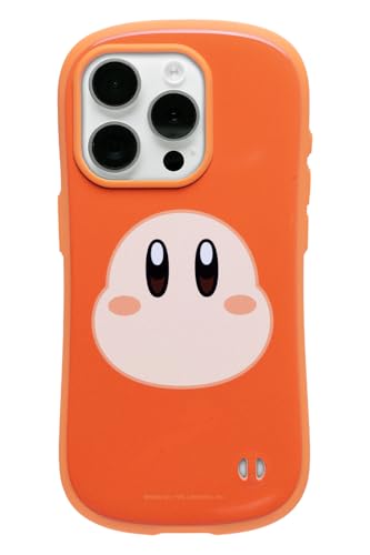 iFace First Class 星のカービィ iPhone 15 Pro ケース (ワドルディ/フェイス)【アイフェイス アイフォン15プロ iphone15pro 用 カバー 耐衝撃 スマホケース ストラップホール】