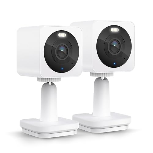 WYZE Cam OG Indoor/Outdoor 1080p Wi-Fi Smart Home Security Camera with Color Night Vision, Motion Detection, 2-Way Audio, Compatible with Alexa & Google, White...