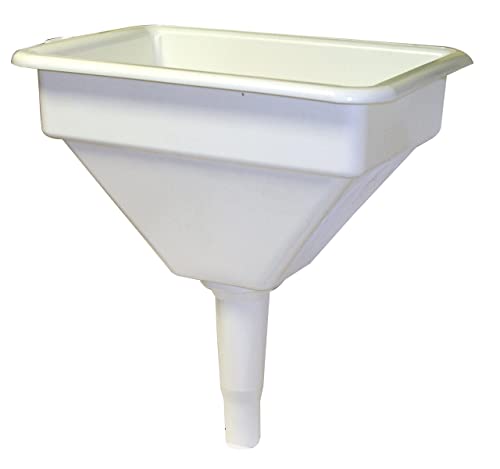 Entonnoir industriel avec filtre 5 litres pour l'entretien mécanique dans votre garage