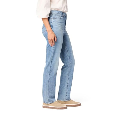 Image of Levi Strauss Signature Gold Women's '03 Essential High-Rise Straight Jeans Stretch Denim (Also Available in Plus)