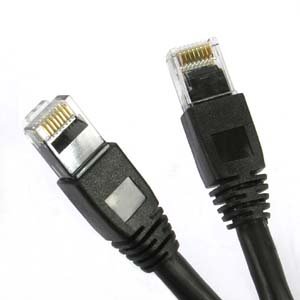 Cable Patch Cat6A 22.86 m Negro