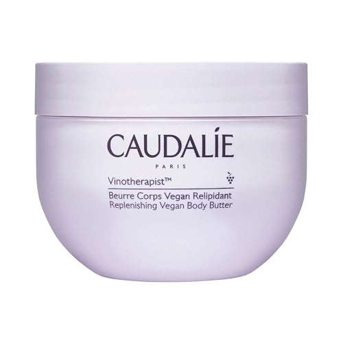 Caudalie Vinotherapist Replenishing Vegan Body Butter with Shea Butter and Grape-seed Oil, Addresses...