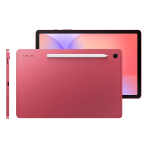 Image of Samsung Galaxy Tab S10 Lite with AI [Smartchoice], S Pen in-Box, 27.7 cm (10.9 Inch) Display, Object Eraser, 90Hz Refresh Rate, IP42 Rating, 8GB RAM, 256GB Storage, Wi-Fi + 5G Tablet, Coralred