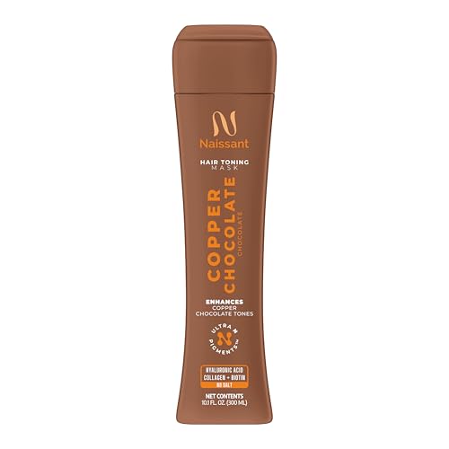 naissant Copper Chocolate Hair Toning Mask | Ultra High-Purity Pigments | Deposits Copper-Chocolate...