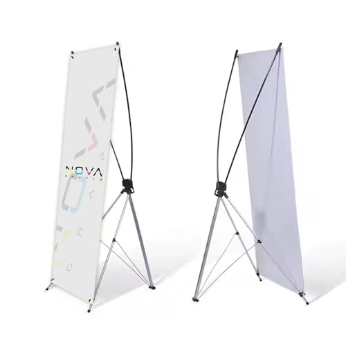 Genérico Banner X Soporte Publicitario 60x160 cm | Estructura Ligera y Resistente | Ideal para Publicidad, Exposiciones y Eventos | Portátil, Desmontable y Reutilizable