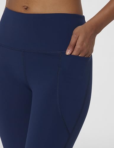 Image of BlissClub Women The Ultimate Leggings | High-Waist | Ankle Length | 4 Pockets | Squat-Proof | Activewear | Regular (for Women Upto 5'4)
