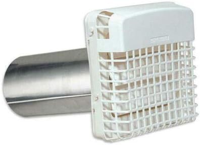 Replacement for PGH4WXZ 4 in. Dryer Vent Exhaust Hood Louvered with Bird Guard Dundas Jafine