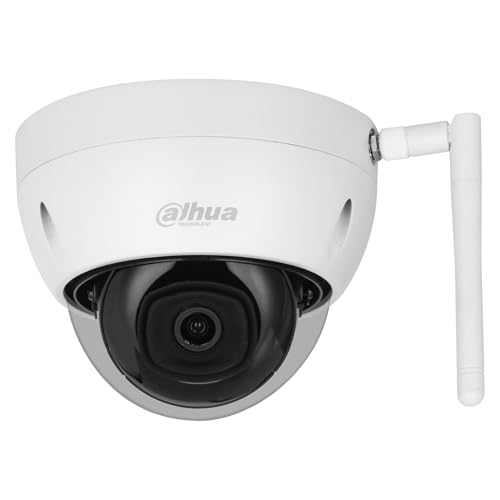 Dahua - Cámara IP Exterior Inalámbrica 4MP 2.8 mm ONVIF IK10 - IPC-HDBW1430DE-SW
