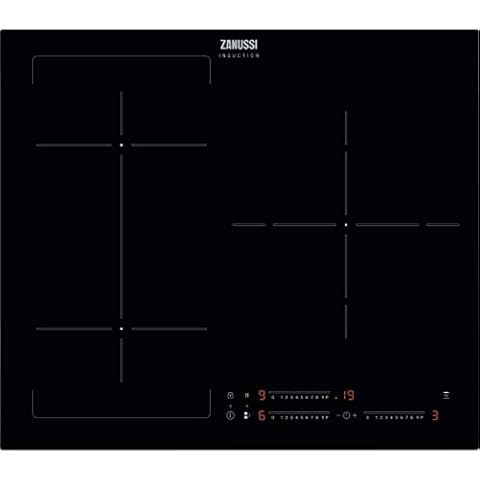 Placa de inducción Zanussi ZIFN633K con 3 zonas, Función Puente y Calentamiento Rápido Cover