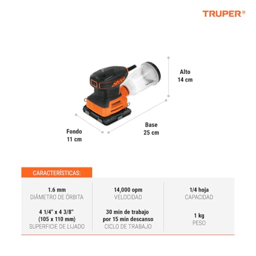 Lijadora circular Truper 2 lijadora circular truper marca TRUPER (2)