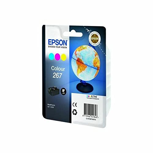 Epson C13T26704020 267 Ink Cartridge Colour Blister Radio Frequency 200 Pages 6.7 ml WF-100 W WF-100 W