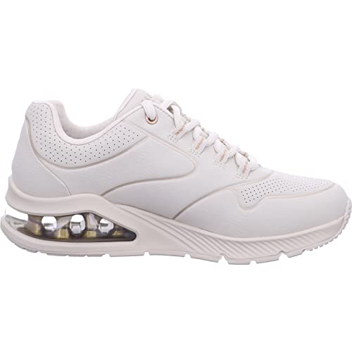 Image of Skechers Women Uno 2 Golden Trim Party Lace Up Shoe