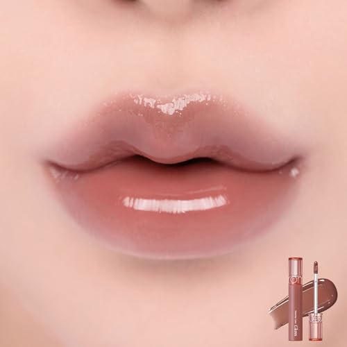 rom&nd Glasting Color Gloss 06 DEEPEN MOOR ㅣPlumping and Juicy Glow finish with refractive oil, Long-lasting - Image 2