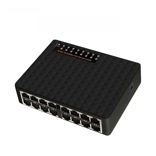 Commutateur réseau 16 ports 10/100Mbps Ethernet hub répartiteur RJ45