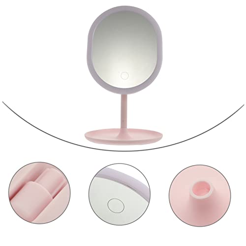 Espejo de maquillaje LED de sobremesa para evitar la distorsión en tu rutina 3