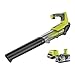 ONE+ 100 MPH 280 CFM Variable-Speed 18-Volt Lithium-Ion Cordless Jet Fan Leaf Blower - 4Ah Battery and Charger Included