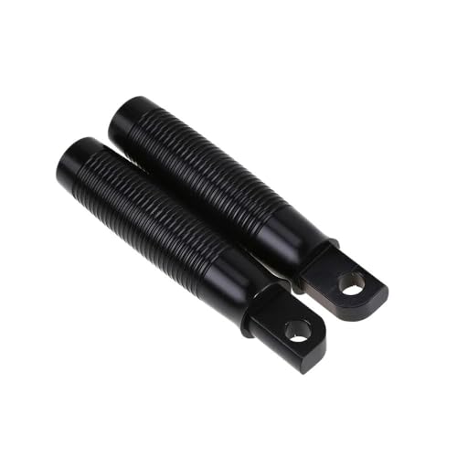 Repose-pieds moto Harley Sportster 883 Dyna Softail Touring noir pour conducteur et passager