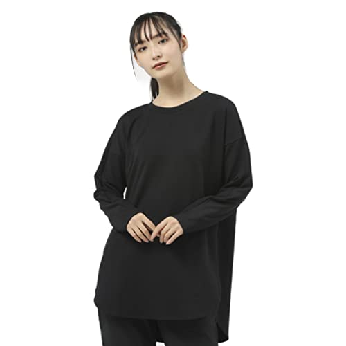 [ダンスキン] 長袖Tシャツ SOLAR COMFORT WARM L/S TOP レディース ブラック L