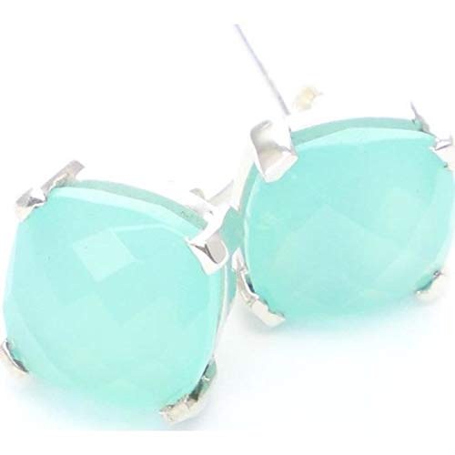 Preisvergleich Produktbild Ailoria Damen - Plata fina 925 Silber cuadrada Calcédoine