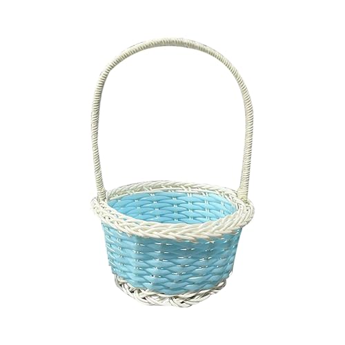 Personalized Crafts Decor Rattan Picnic Basket with Handles,Handm...