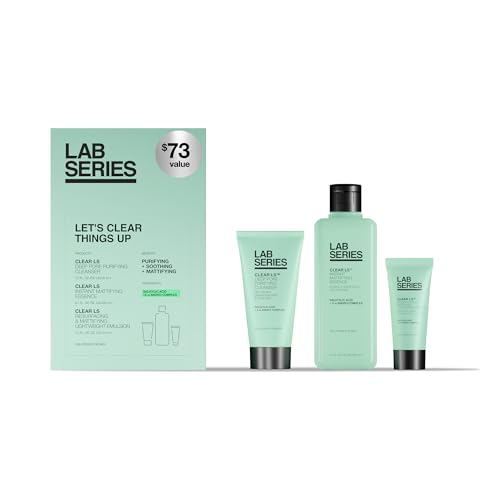 Lab Series Men's Clear LS Deep Pore Purifying Face Wash with Sali...
