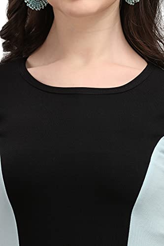Image of PURVAJA Women's Bodycon Knee Length Dress(Lucy-111-112-113-114)