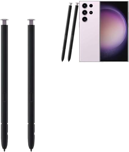 2 Pack S23 Ultra Pen Replacement for Samsung Galaxy S23 Ultra 5G S23 Ultra S Pen Galaxy S23 Ultra Stylus S Pen Replacement withoutBluetooth (Purple)