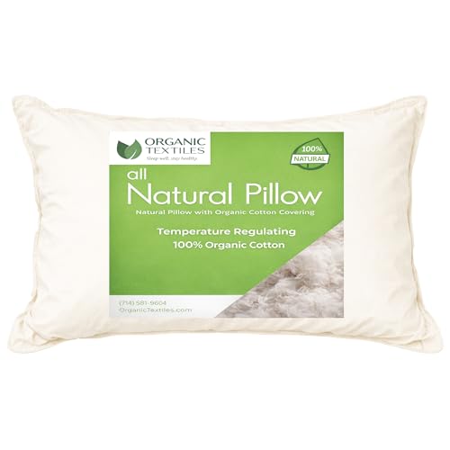 10 Best Organic Cotton Pillows for a Luxuriously Comfortable Sleep 11 Organic Cotton Pillow with Adjustable Loft (Queen)