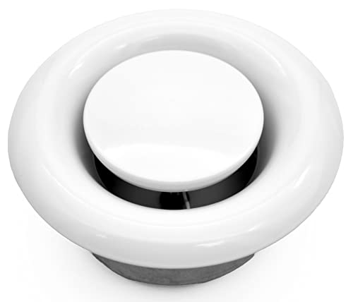 H&C VENT Adjustable Disc Valve – Round Steel Cover & Ventilation ...