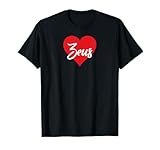 Named Personalized Heart Tees SPN