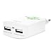 Produktbild Puro CARICA Batterie DA VIAGGIO 2 USB 3.4 A Bianco TC2USB34WHI