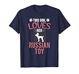 This Girl Loves Her Russian Toy Dog Lover T-Shirt